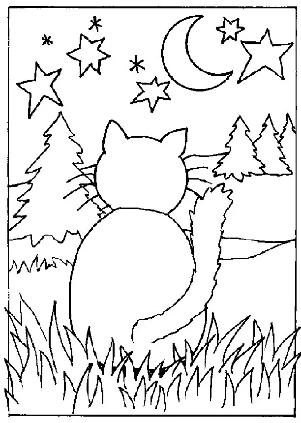 Gatos Para Colorear