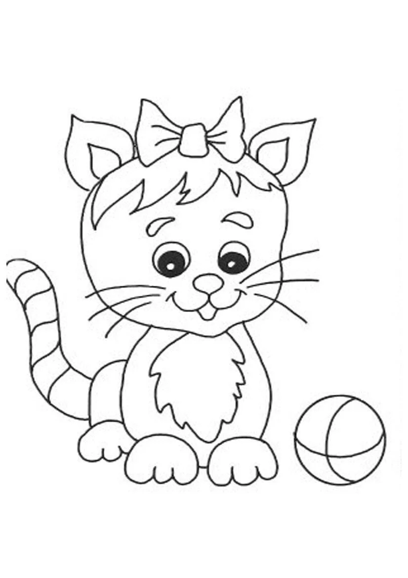 Gatos Para Colorear 50