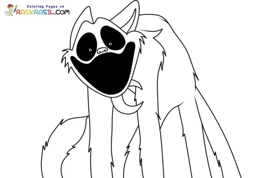 CatNap Coloring Pages
