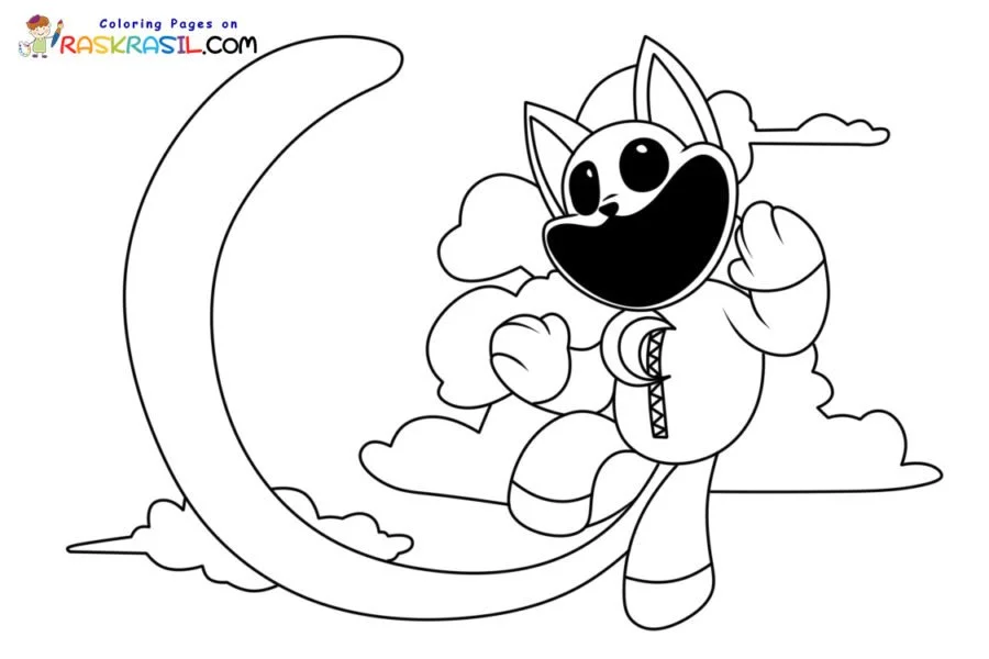 CatNap Coloring Pages 6