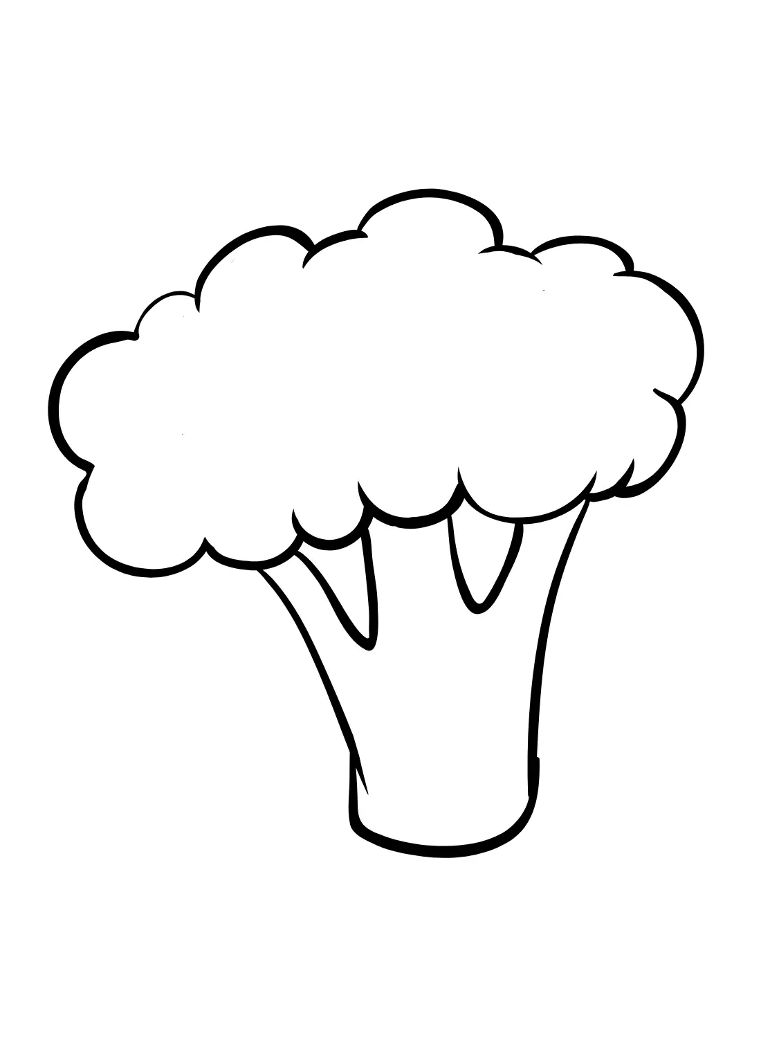 Blumenkohl Ausmalbilder 22