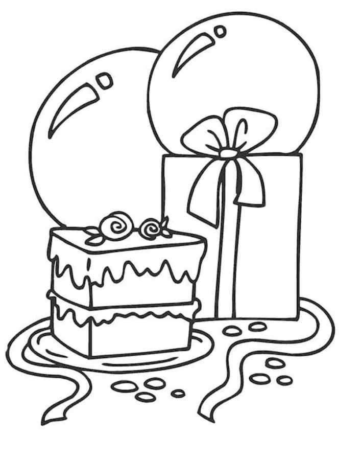 Celebration Coloring Pages 14