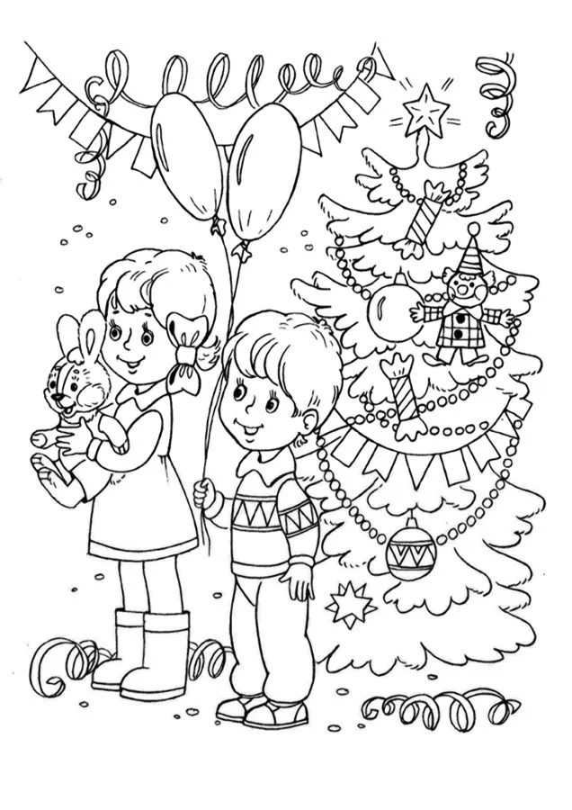 Celebration Coloring Pages 29