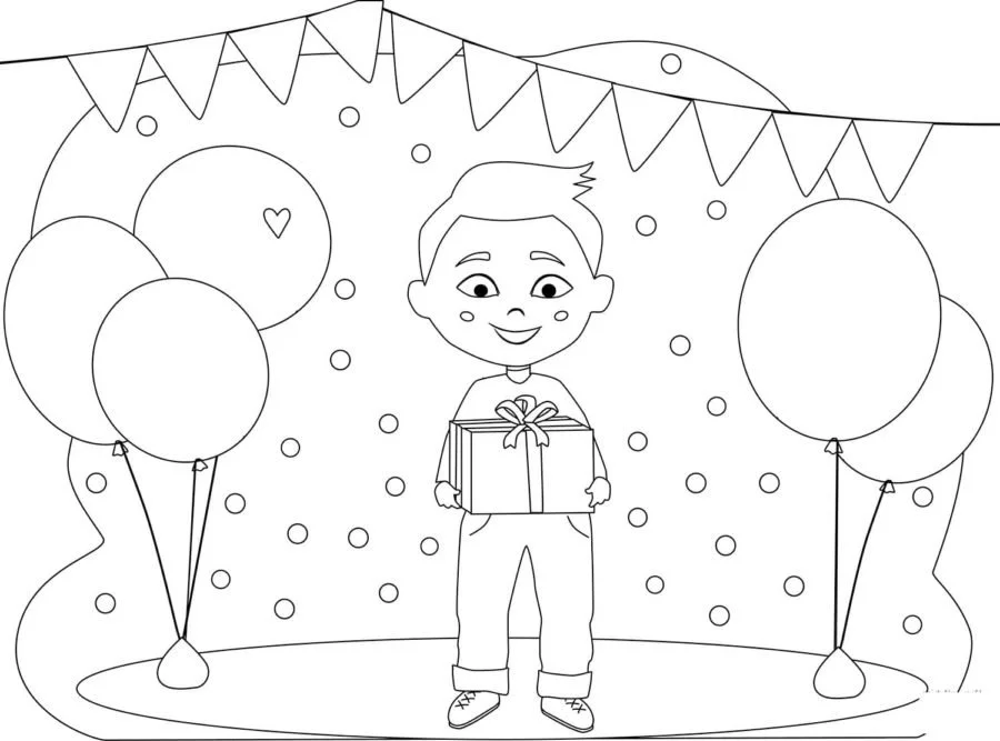 Celebration Coloring Pages 38