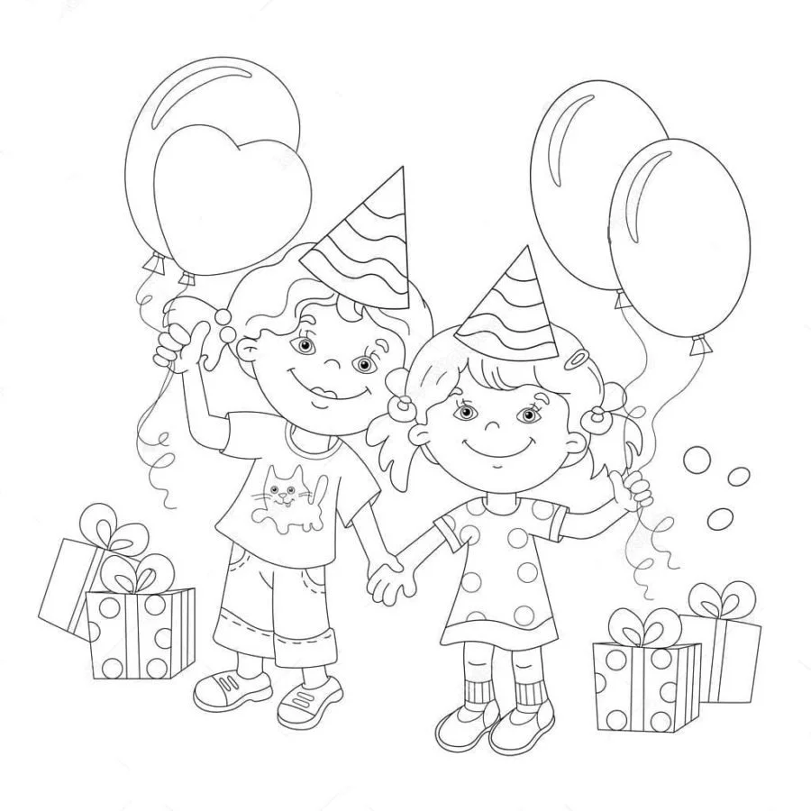 Celebration Coloring Pages 40