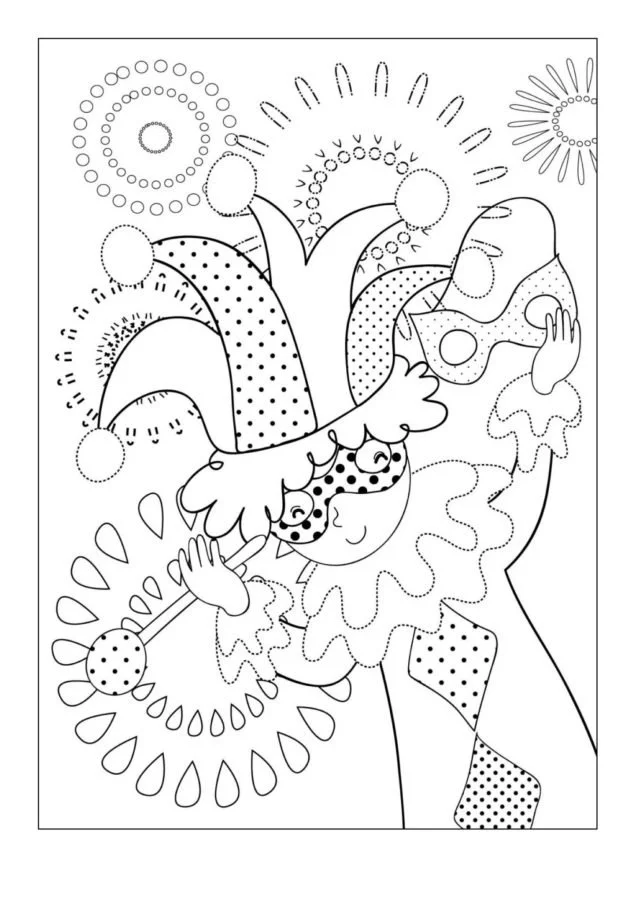 Celebration Coloring Pages 44
