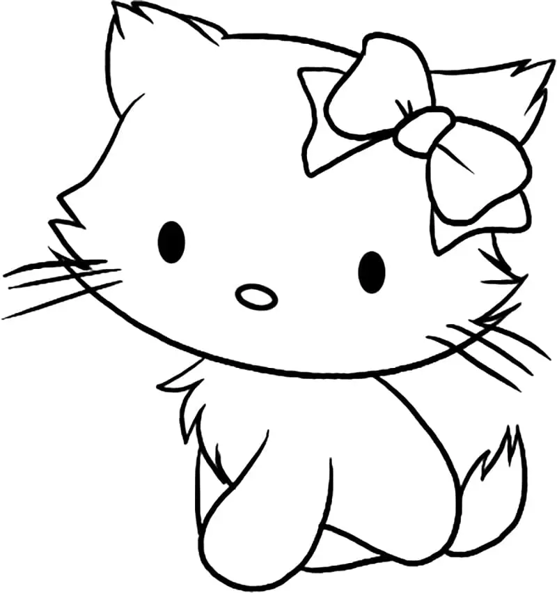 Charmmy Kitty Coloring Pages 8