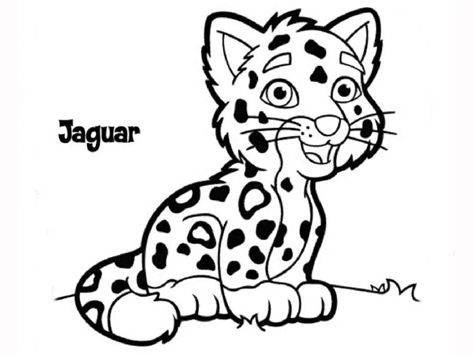 Cheetah Coloring Pages 22
