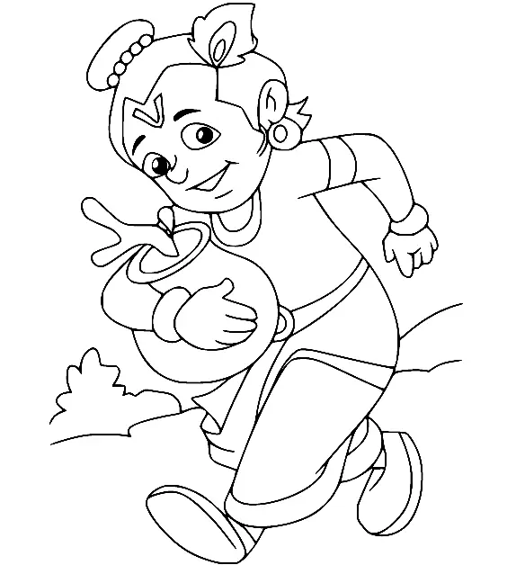 Chhota Bheem Coloring Pages 28