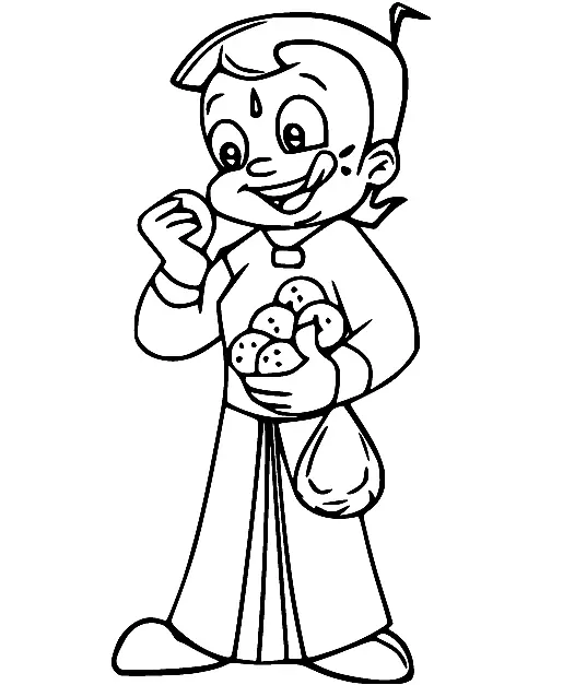 Chhota Bheem Coloring Pages 39