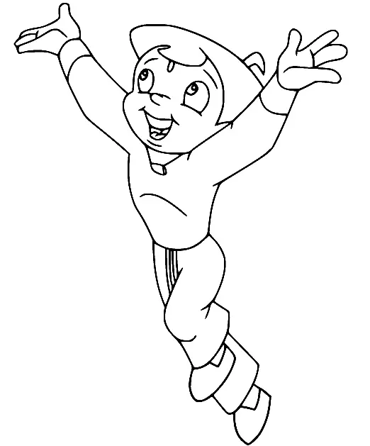 Chhota Bheem Coloring Pages 41