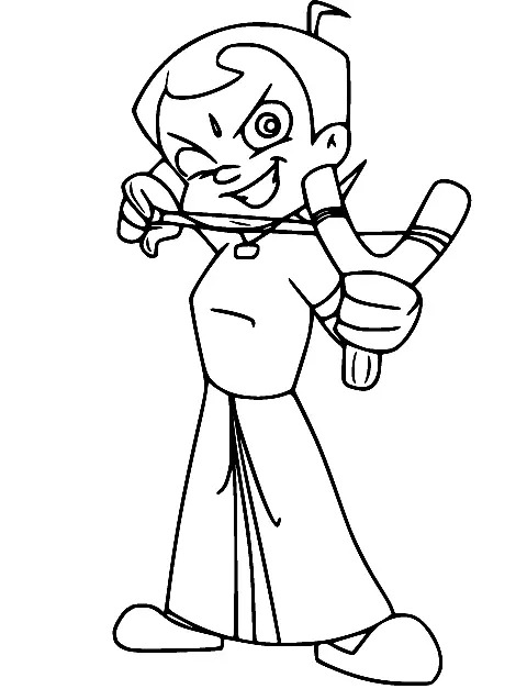 Chhota Bheem Coloring Pages 46
