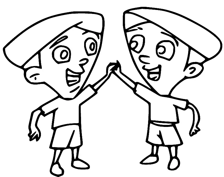 Chhota Bheem Ausmalbilder 75
