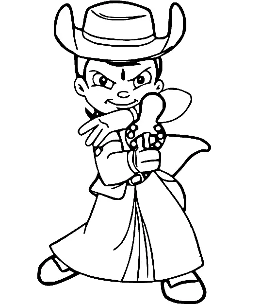 Chhota Bheem Ausmalbilder 79
