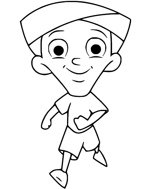 Chhota Bheem Coloring Pages 6