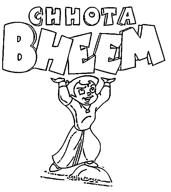 Chhota Bheem Coloring Pages 61