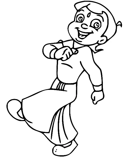 Chhota Bheem Ausmalbilder 82