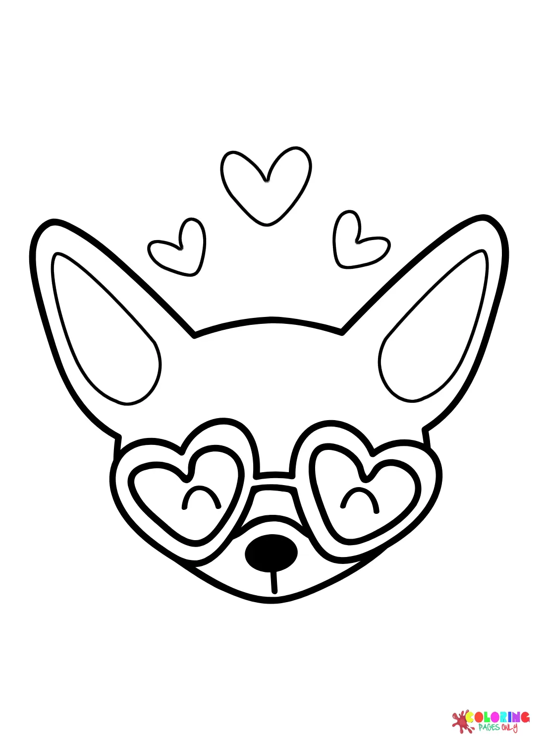 Desenhos de Chihuahua Para Colorir 7