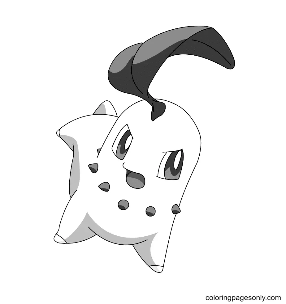 Chikorita Ausmalbilder