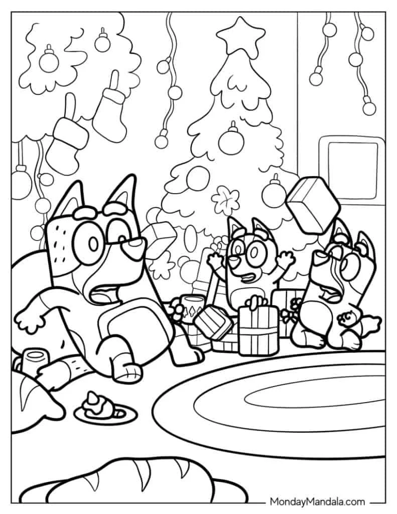Chilli Heeler Coloring Pages 7