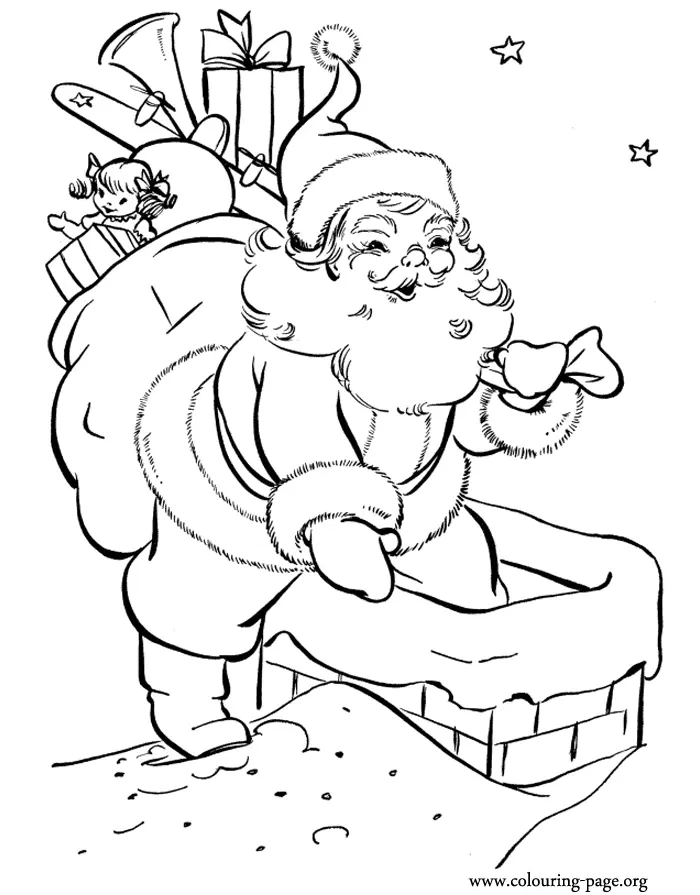 Chimney Coloring Pages 7