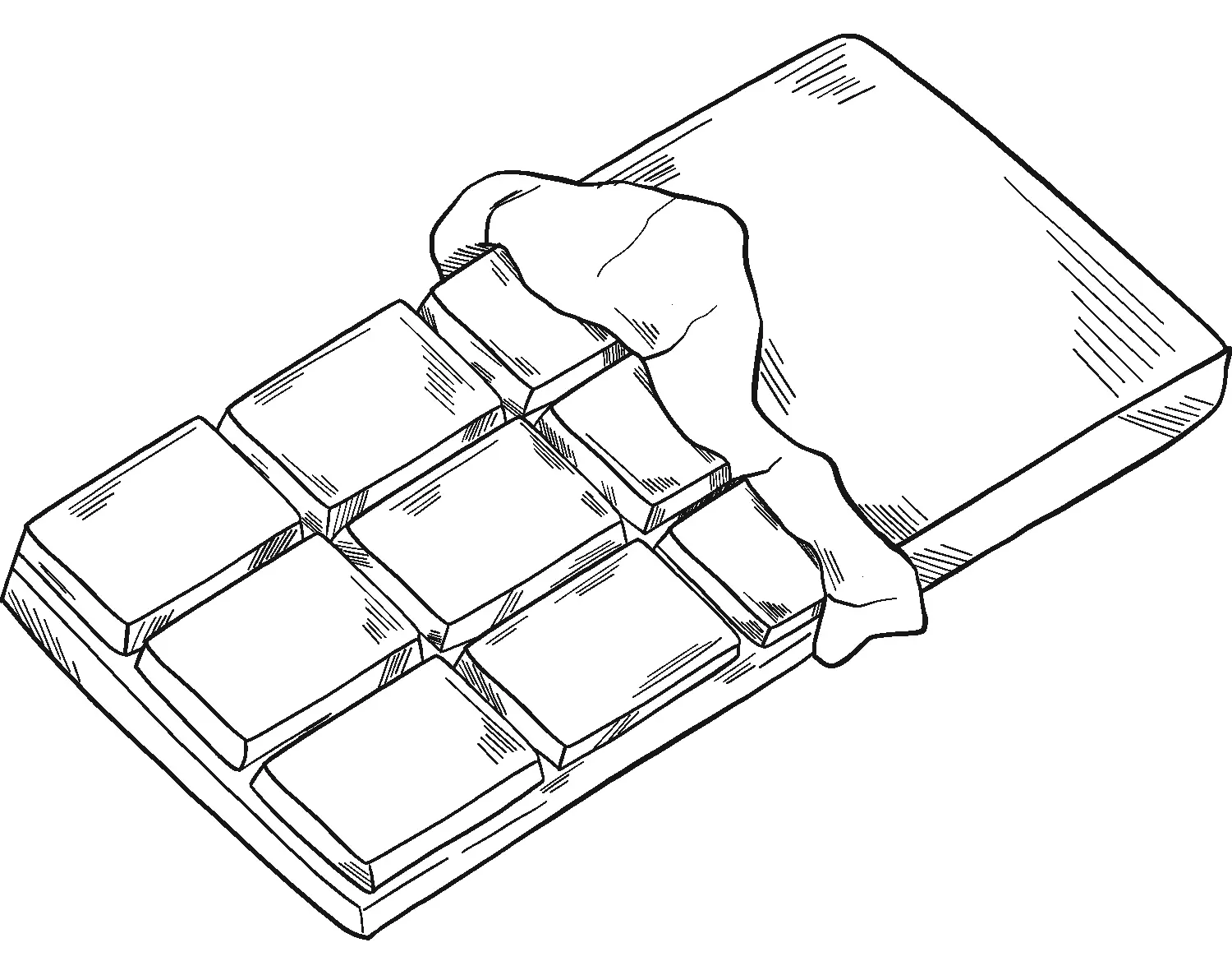 Schokolade Ausmalbilder 24