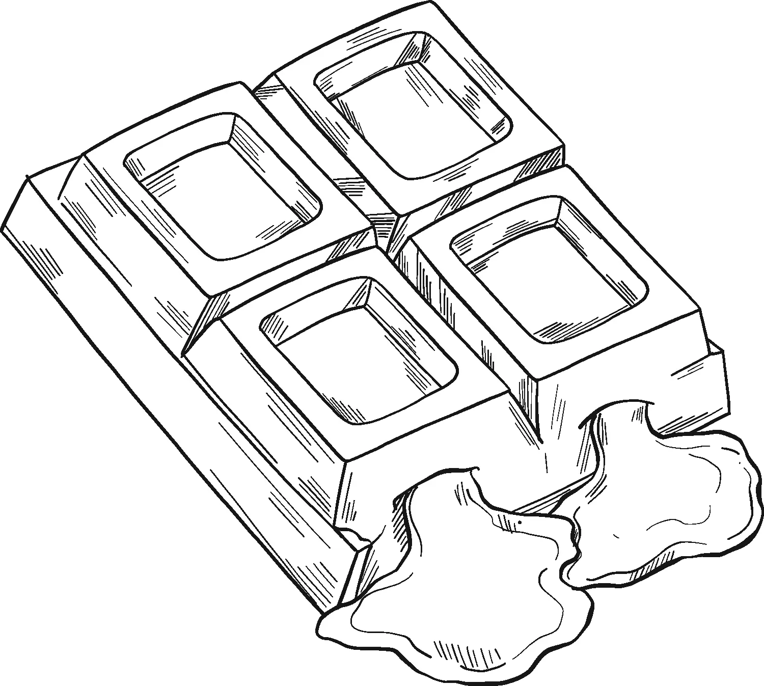 Schokolade Ausmalbilder 30