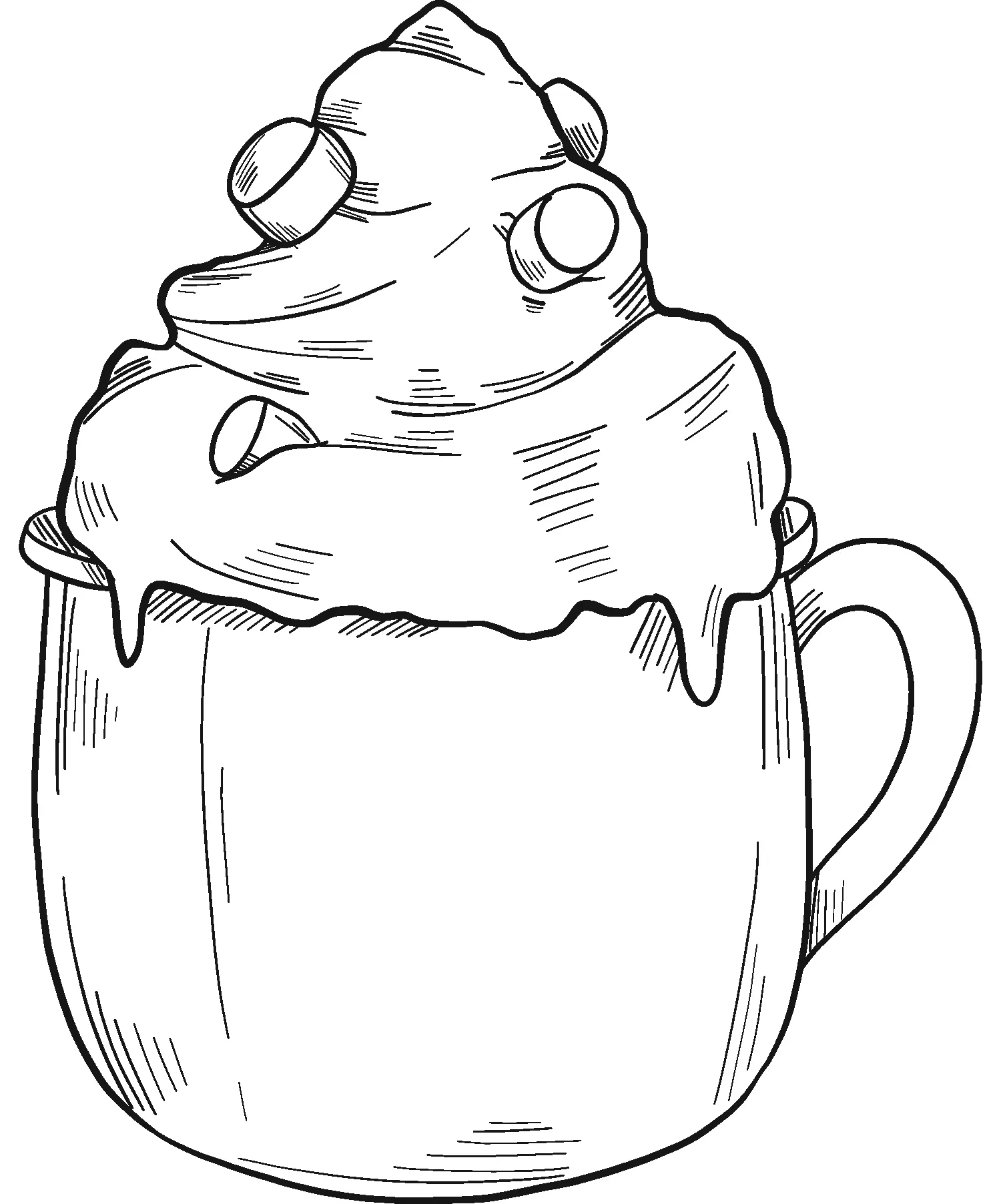 Schokolade Ausmalbilder 45