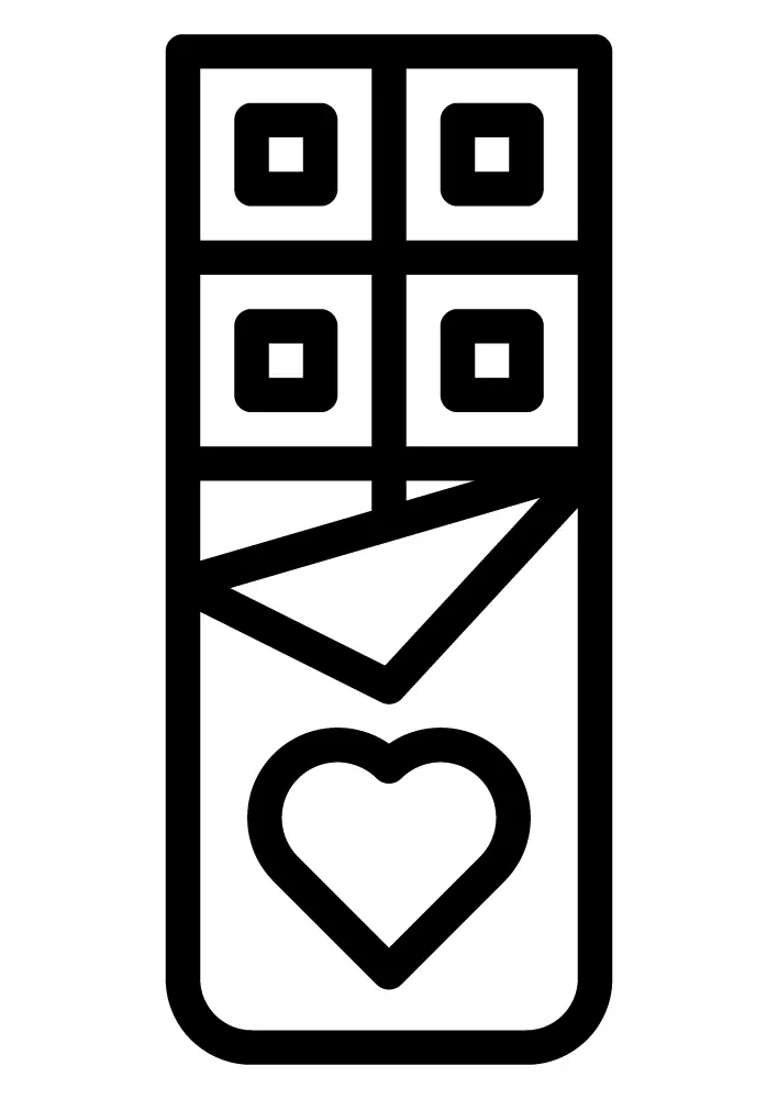 Chocolate Coloring Pages 53