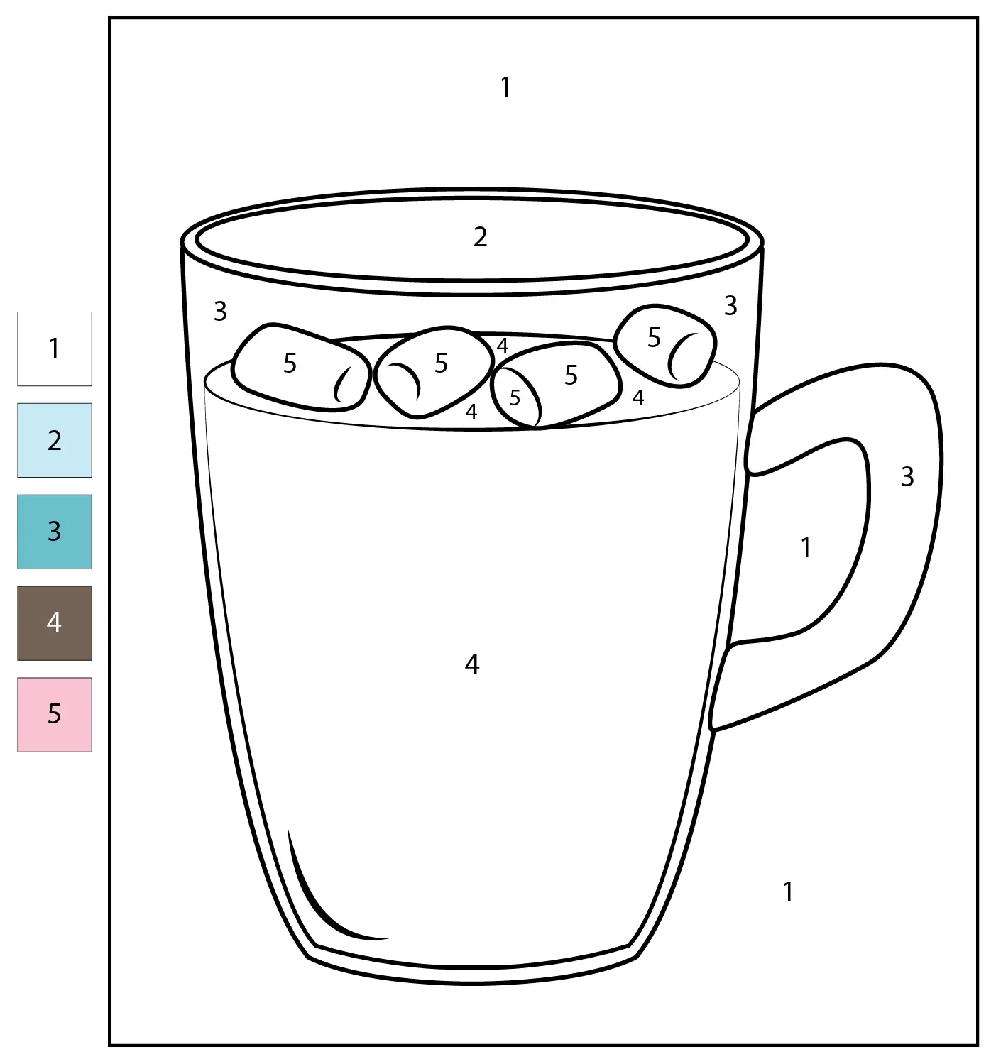 Schokolade Ausmalbilder 60