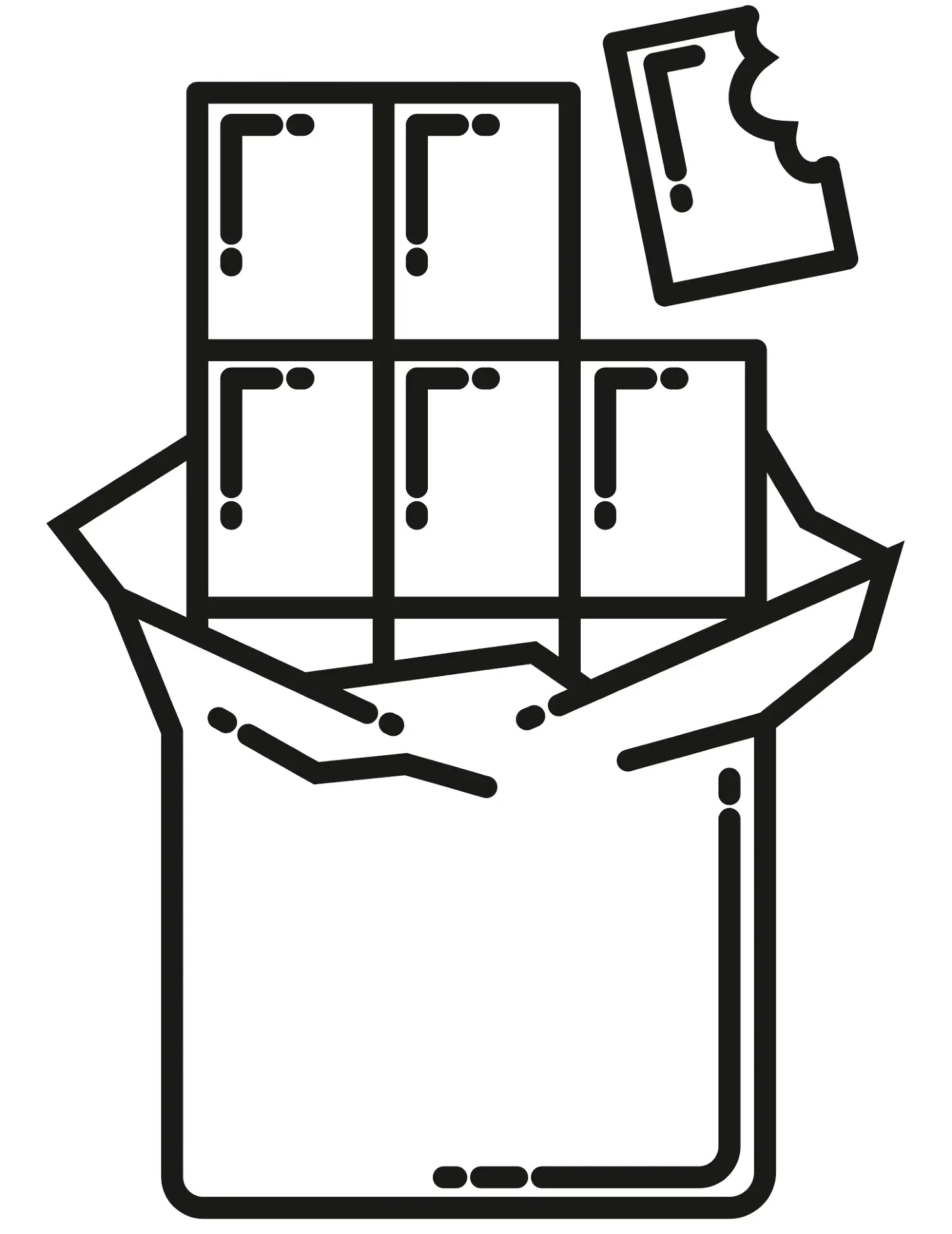 Chocolate Para Colorear 74