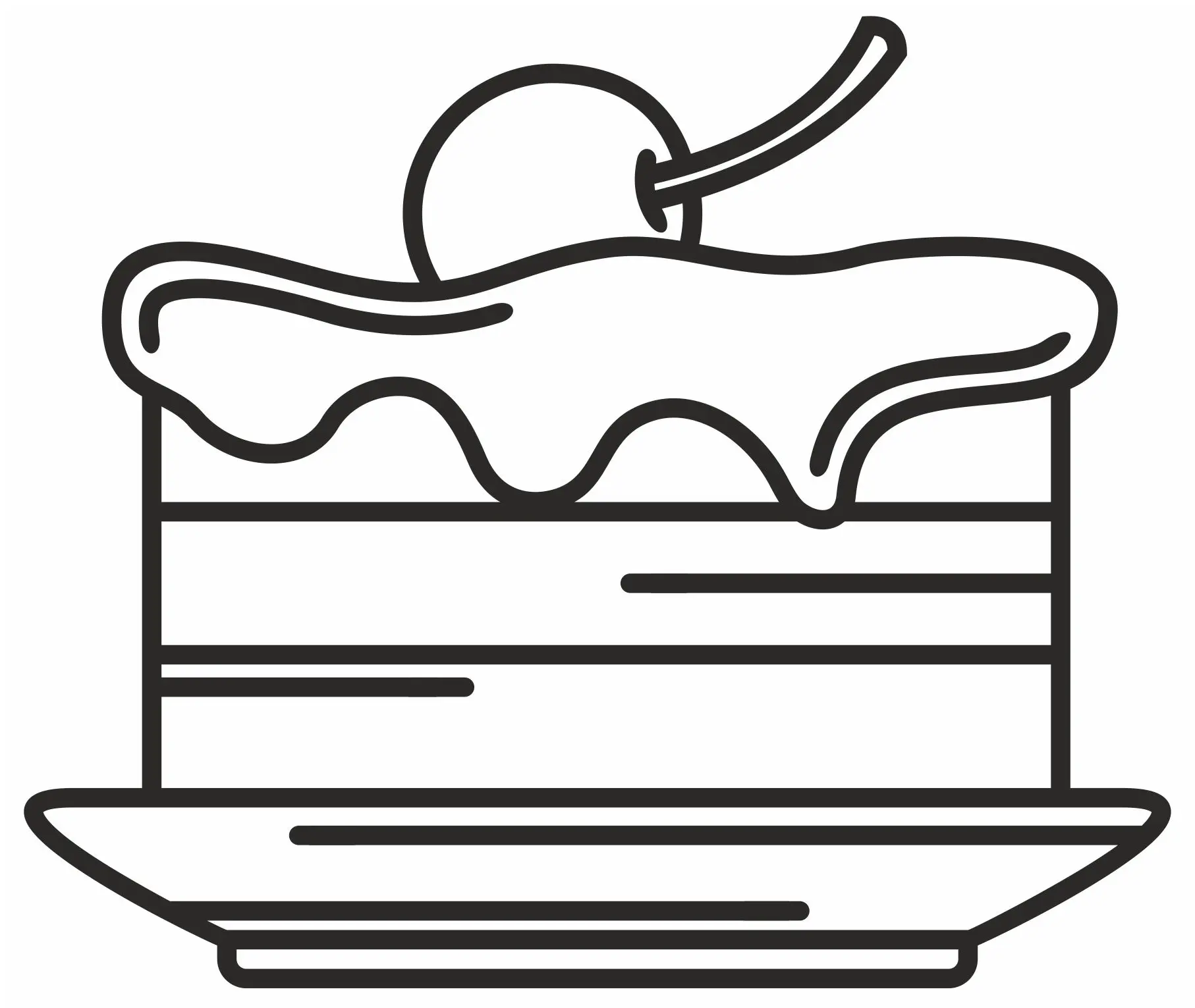 Schokolade Ausmalbilder 84