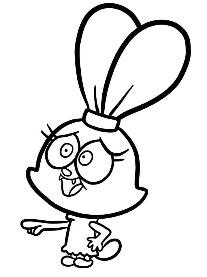 Chowder Para Colorear 10