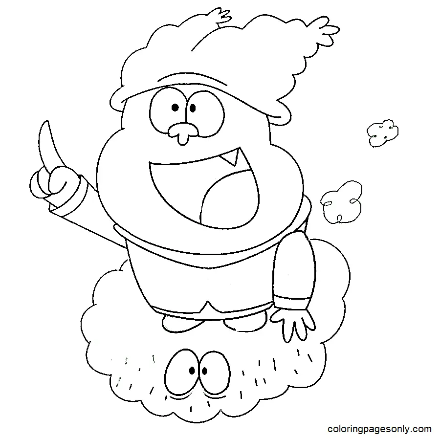 Chowder Para Colorear 23