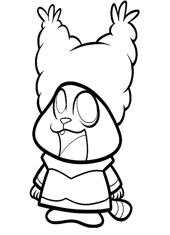 Chowder Para Colorear 47