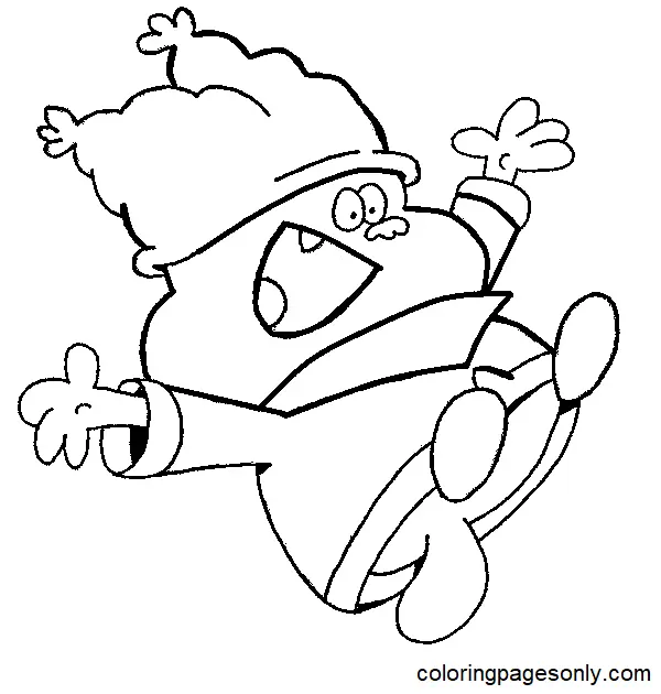 Chowder Para Colorear 5