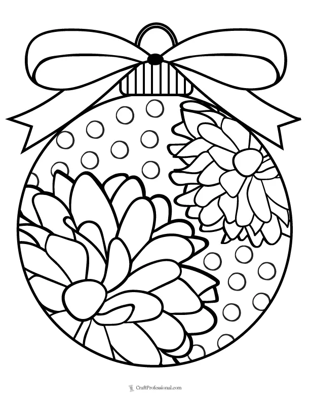 Bolas De Navidad Para Colorear 20