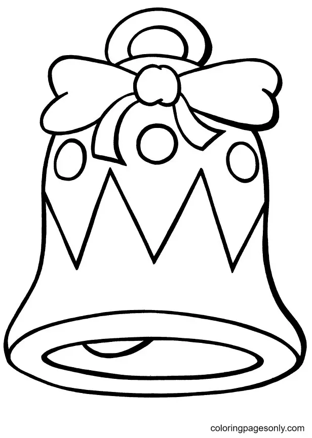 Christmas Bells Coloring Pages 12