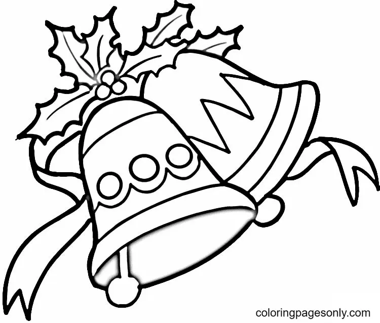 Christmas Bells Coloring Pages 19