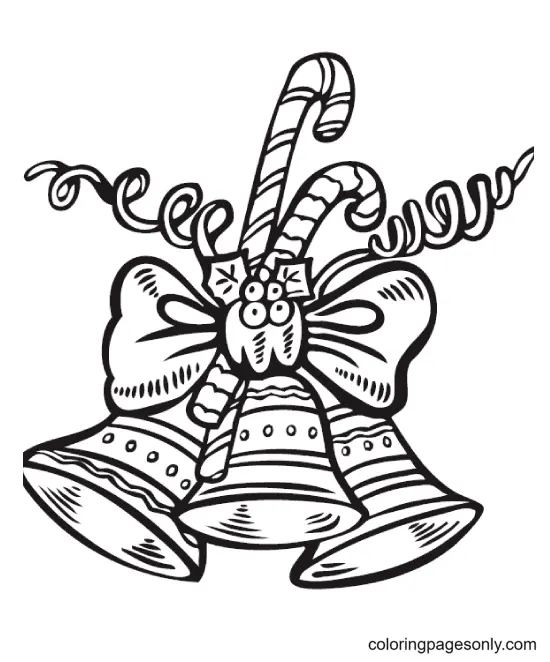 Christmas Bells Coloring Pages 2