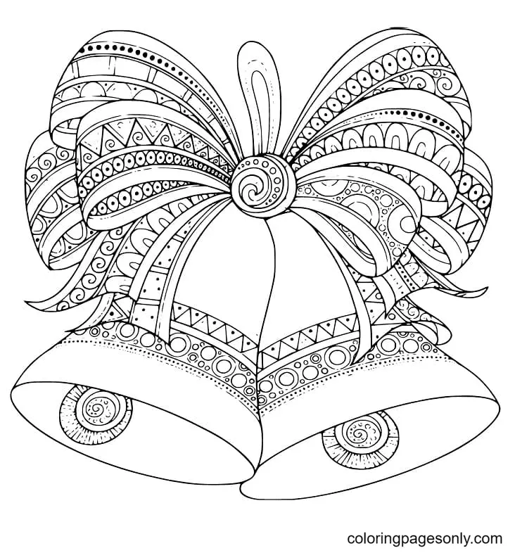 Christmas Bells Coloring Pages 20