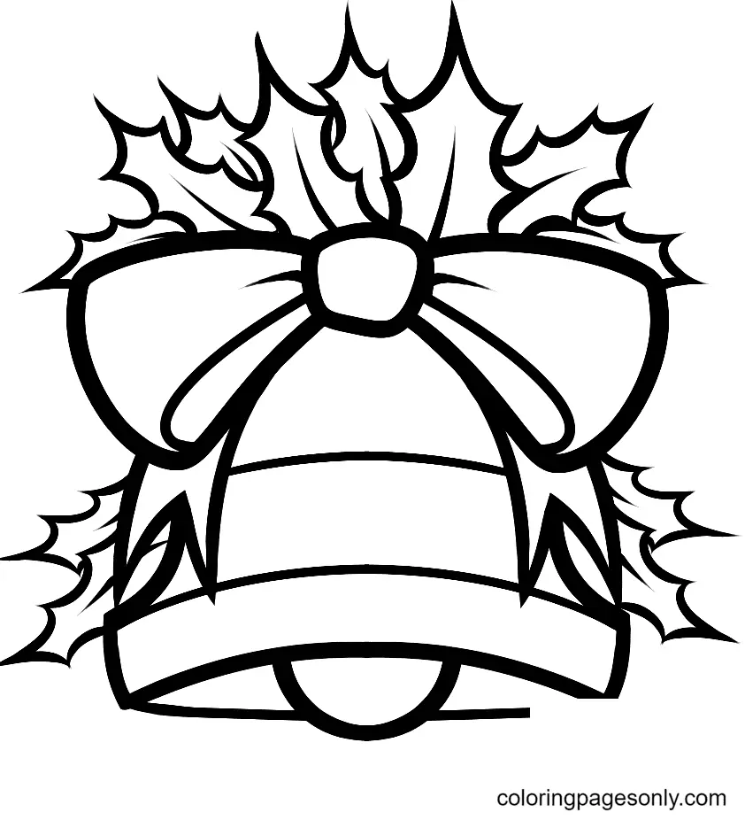 Christmas Bells Coloring Pages 21