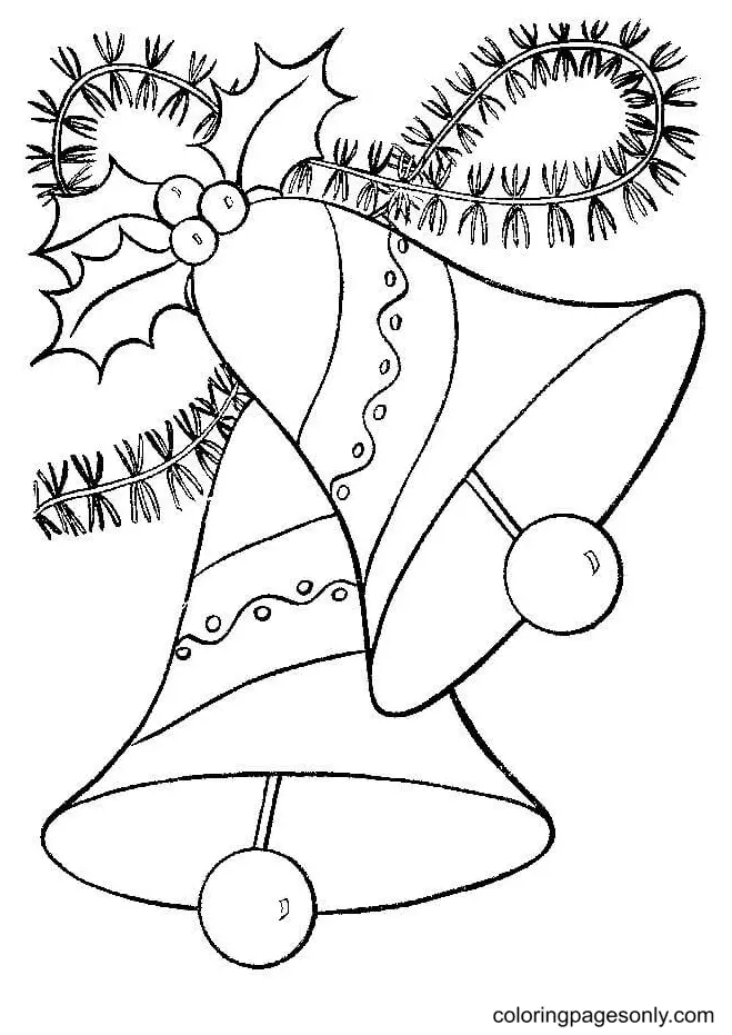 Christmas Bells Coloring Pages 23