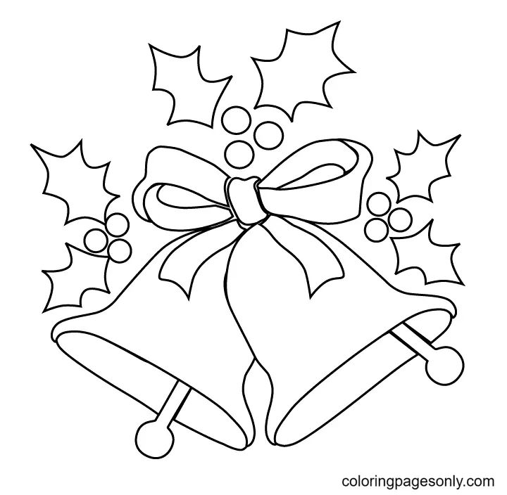 Christmas Bells Coloring Pages 24
