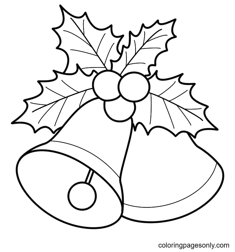 Christmas Bells Coloring Pages 6