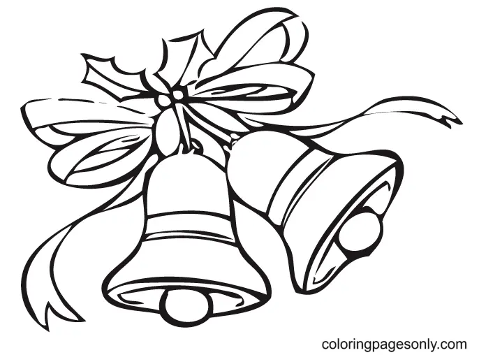 Christmas Bells Coloring Pages 9