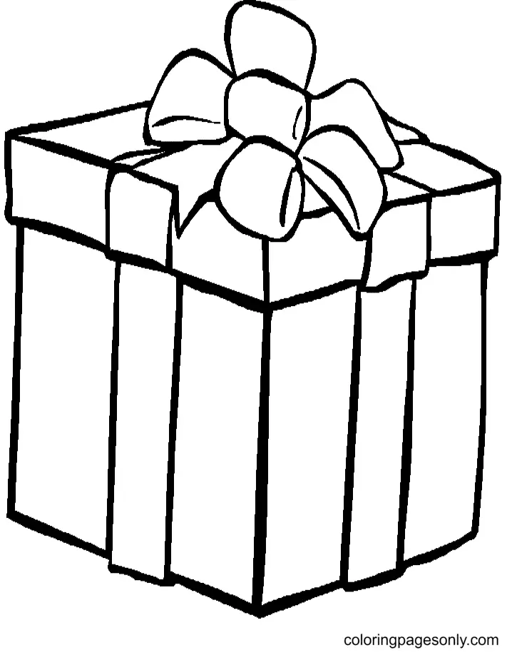 Weihnachtsgeschenke Ausmalbilder 64