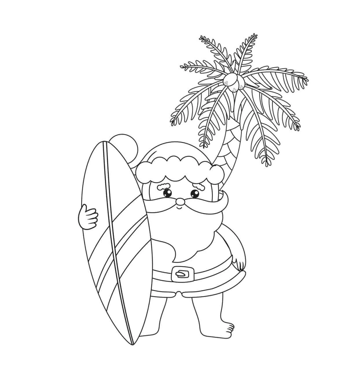 Desenhos de Natal Em Julho Para Colorir 20
