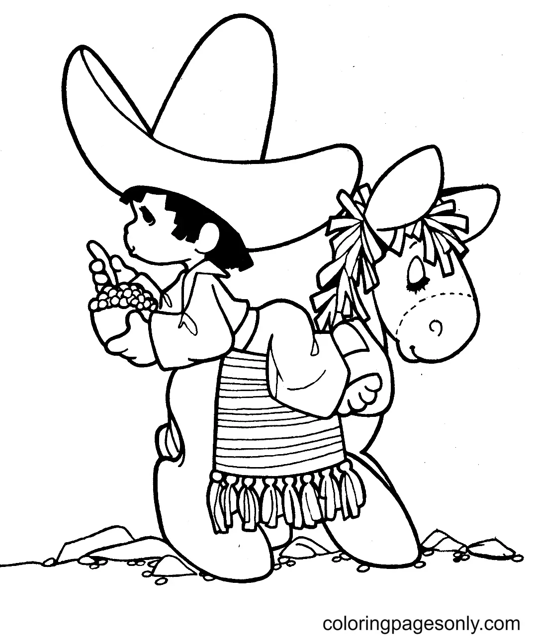 Desenhos de Cinco de Maio Para Colorir 34