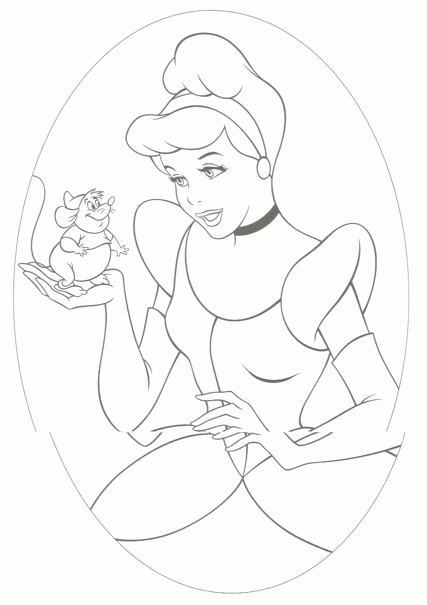 Cinderella Coloring Pages 25